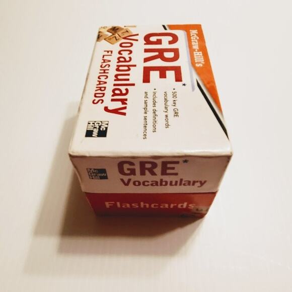 McGraw-Hill's GRE Vocabulary Flashcards. Perfect shape, see photos for details - Picture 3 of 7